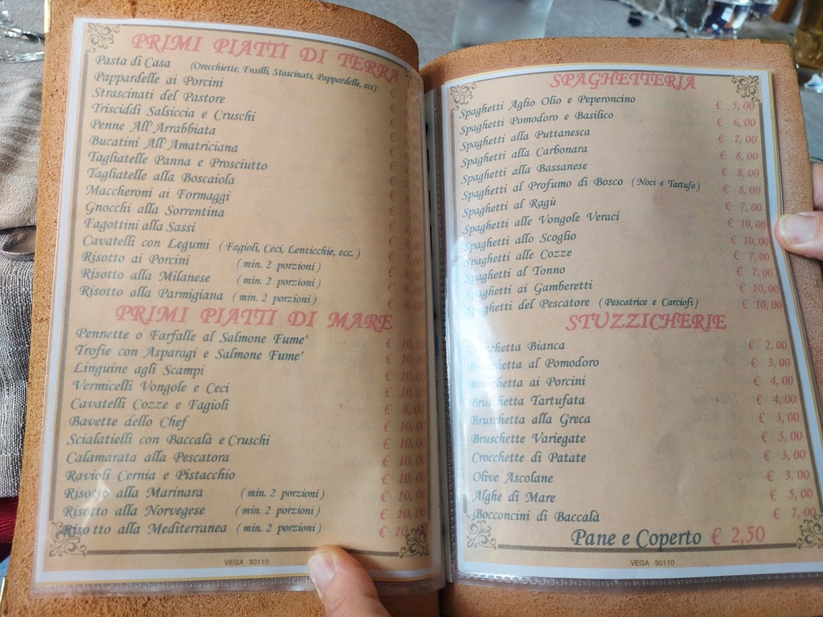 Menu Ristorante Pizzeria San Marco - Terminal Bus-10